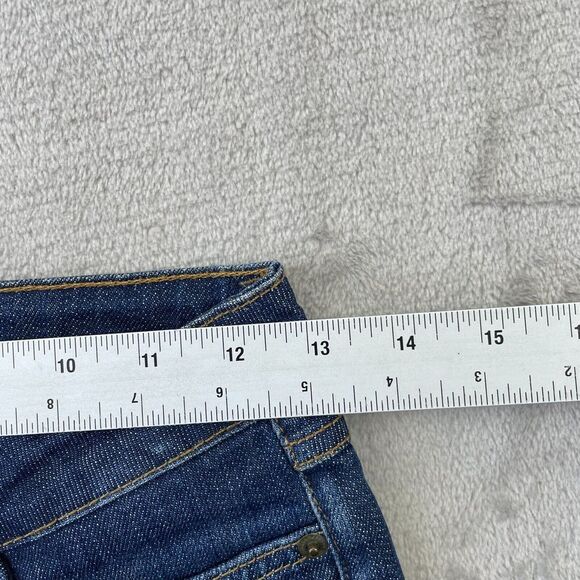 Dolce & Gabbana D&G Jeans Women 24 Blue Cute Slim Straight Back Logo Designer‎ - Picture 10 of 15